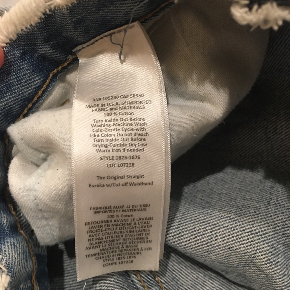 Current/Elliott Original Straight - image 7